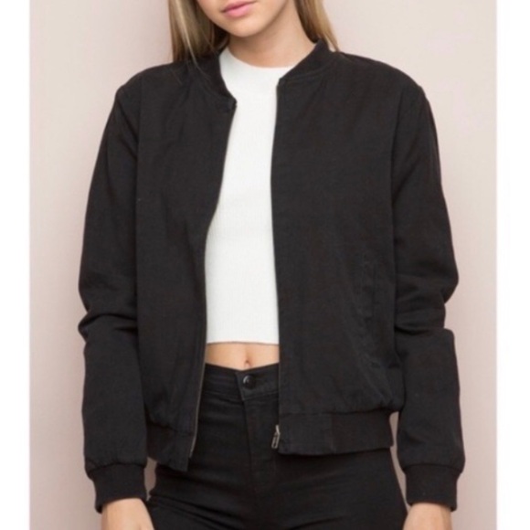 Brandy Melville Bomber Jacket - Picture 1 of 8